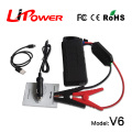 high capacity 12000mAh 12v lithium ion battery FCC, CE-EMC/SGS/ITS Certification mini car jump starter with battery cable